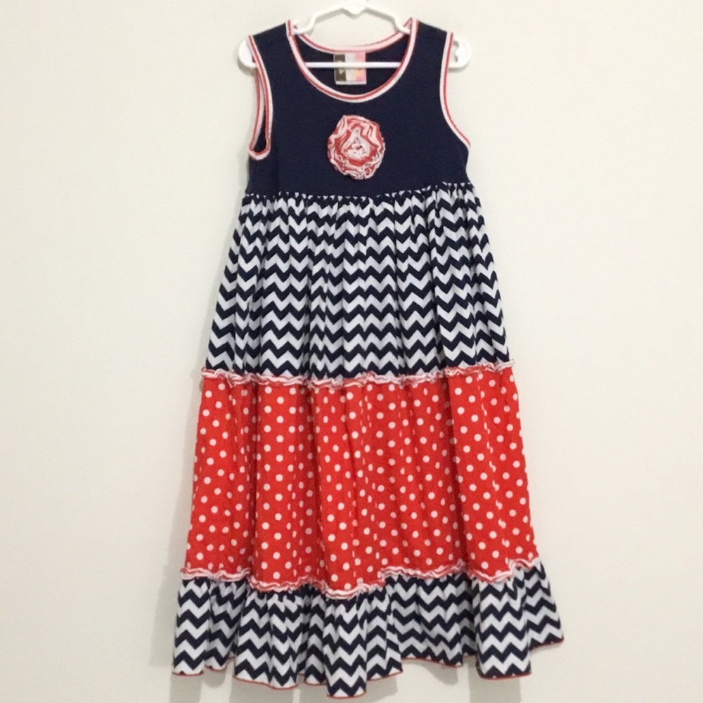 Banana Split Dress Girl Size 7